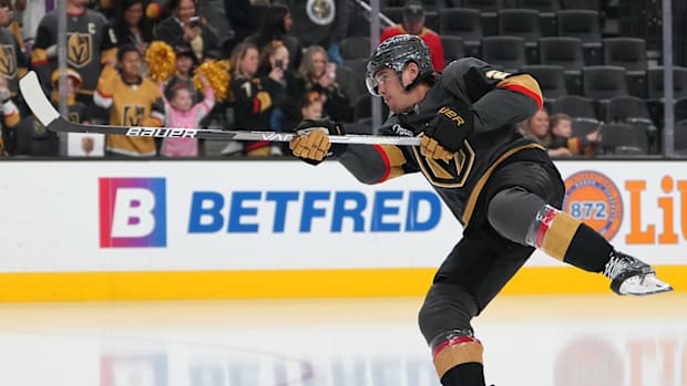 Vegas Golden Knights defenseman Zach Whitecloud.